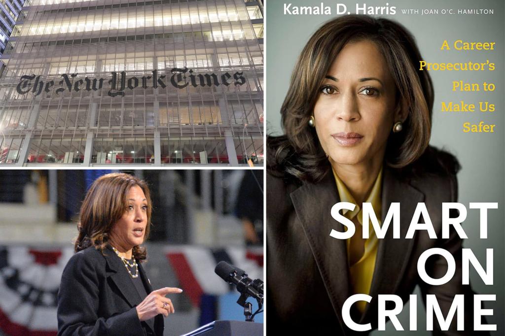 NY Times accused of 'lying' about Kamala Harris plagiarism allegations to downplay scandal